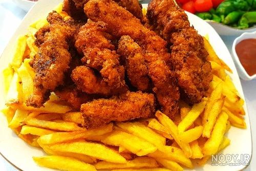 عکس فیله سوخاری با سیب زمینی عکس فیله سوخاری با سیب زمینی