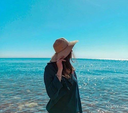 عکس فیک لب دریا شب
