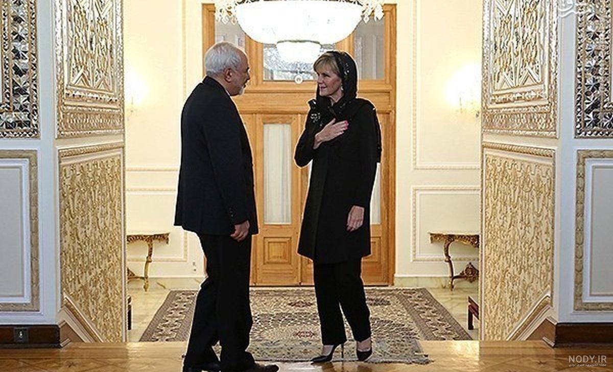 عکس محمد جواد ظریف پای صندوق رای عکس محمد جواد ظریف پای صندوق رای