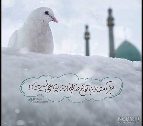 عکس نوشته امام حسین و امام زمان