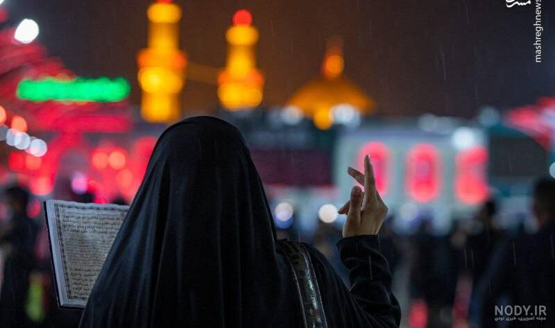 عکس نوشته شب جمعه حرم امام حسین
