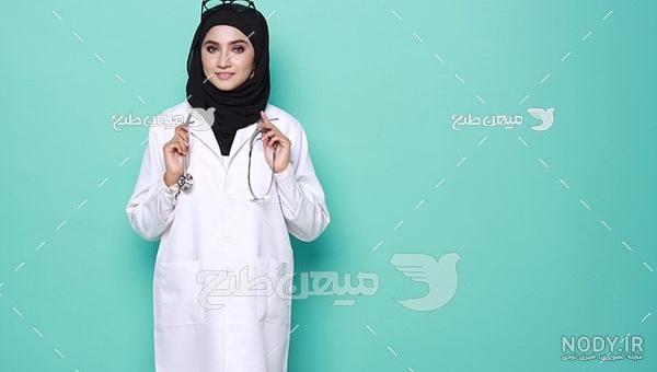 عکس خانم دکتر شیک برای پروفایل