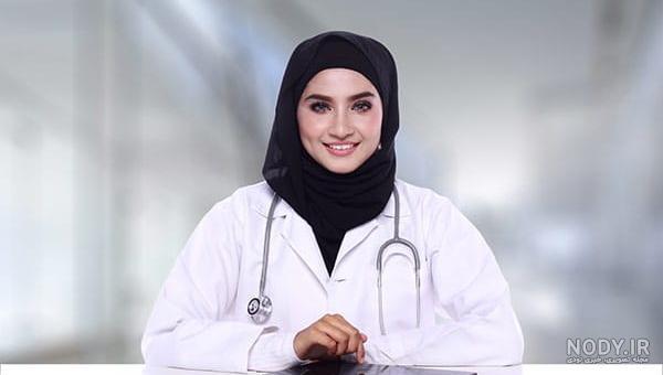 عکس خانم دکتر شیک برای پروفایل