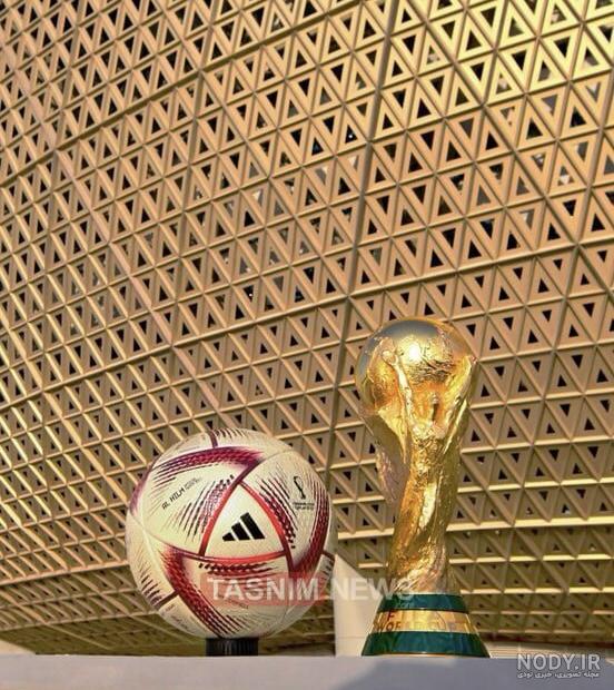 خرید توپ فوتبال جام جهانی 2022 قطر اورجینال (AL RIHLA) - کارول اسپرت