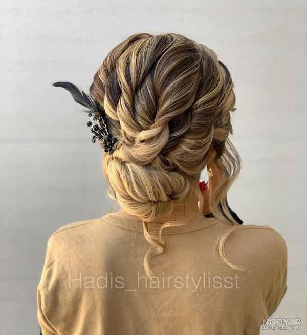 عکس از شینیون ساده مو عکس از شینیون ساده مو