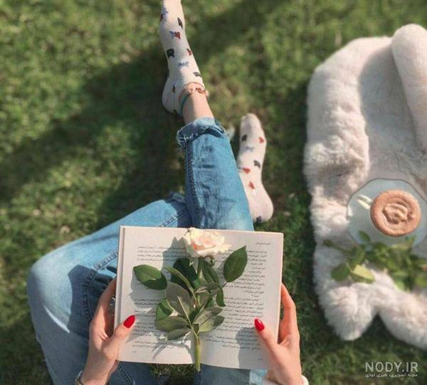 عکس دختر از پشت سر (در طبیعت، پاییز، با حجاب، با کلاه) برای ...
