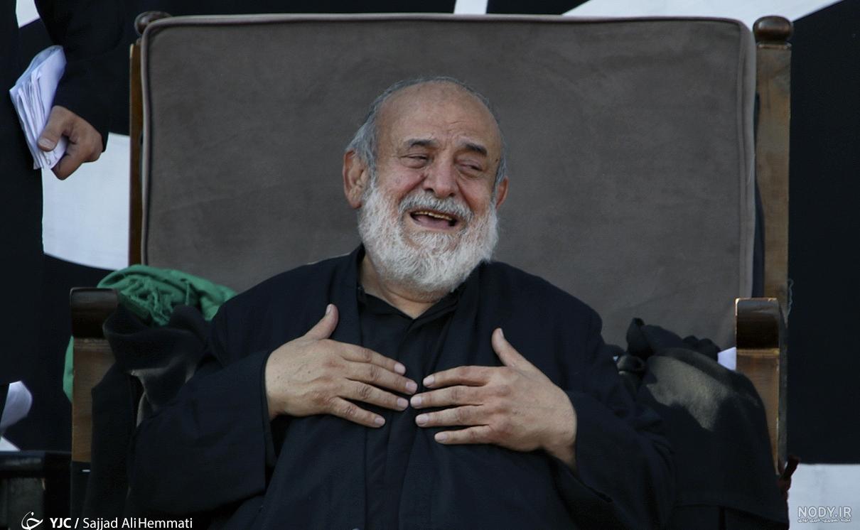 عکس: شيخ حسین انصاریان درحال شستشوی ضریح مطهر امامین کاظمین(ع ...