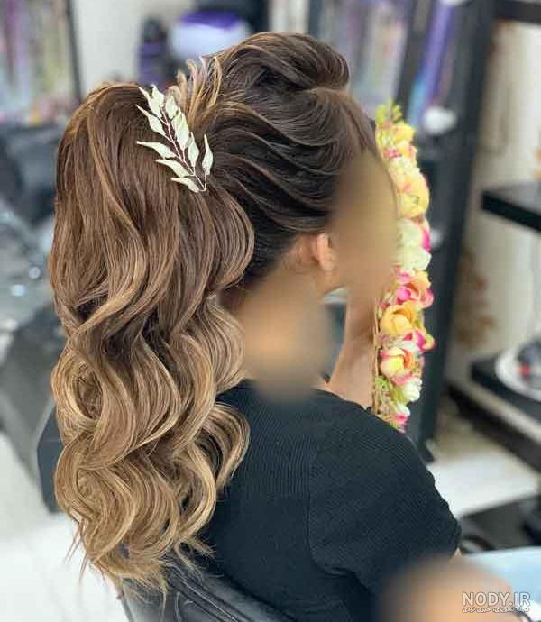 عکس مدل مو شینیون دخترانه عکس مدل مو شینیون دخترانه