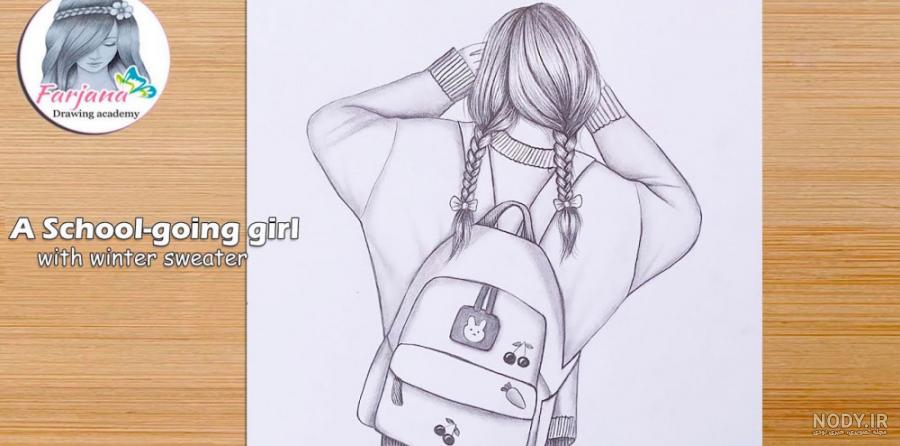 آموزش نقاشی آسان صورت دخترانه - فیلو