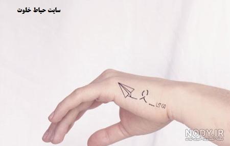 طرح تاتو دخترانه روی دست (مچ - ساعد - بازو - انگشت)