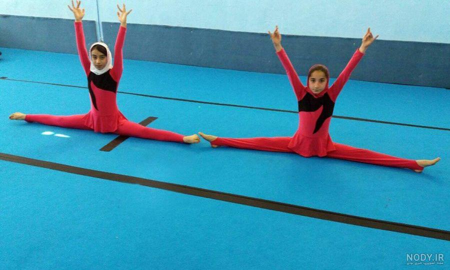 عکس فوق العاده جالب از دختران ژیمناستیک کار دختر با نام « ژیمناست های ...