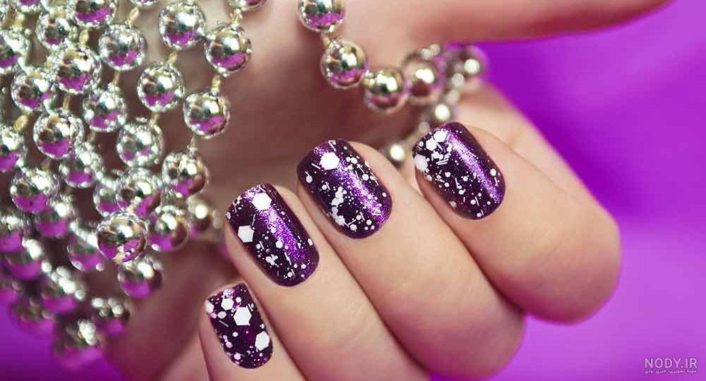 عکس ناخن مربعی عکس ناخن مربعی