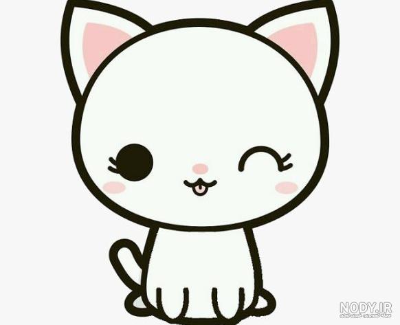 عکس گربه و بچه گربه کنار هم cute cat and kitten