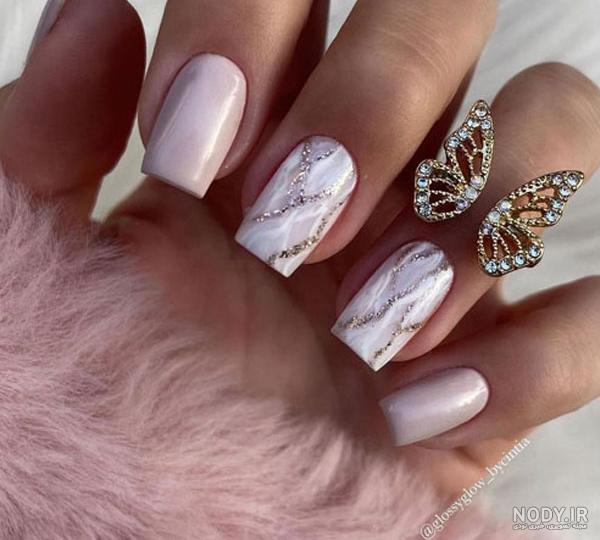 ناخن عروس 💅| 50 مدل ناخن عروس + طراحی آن | تشریفات و باغ تالار ماه ناخن عروس 💅| 50 مدل ناخن عروس + طراحی آن | تشریفات و باغ تالار ماه