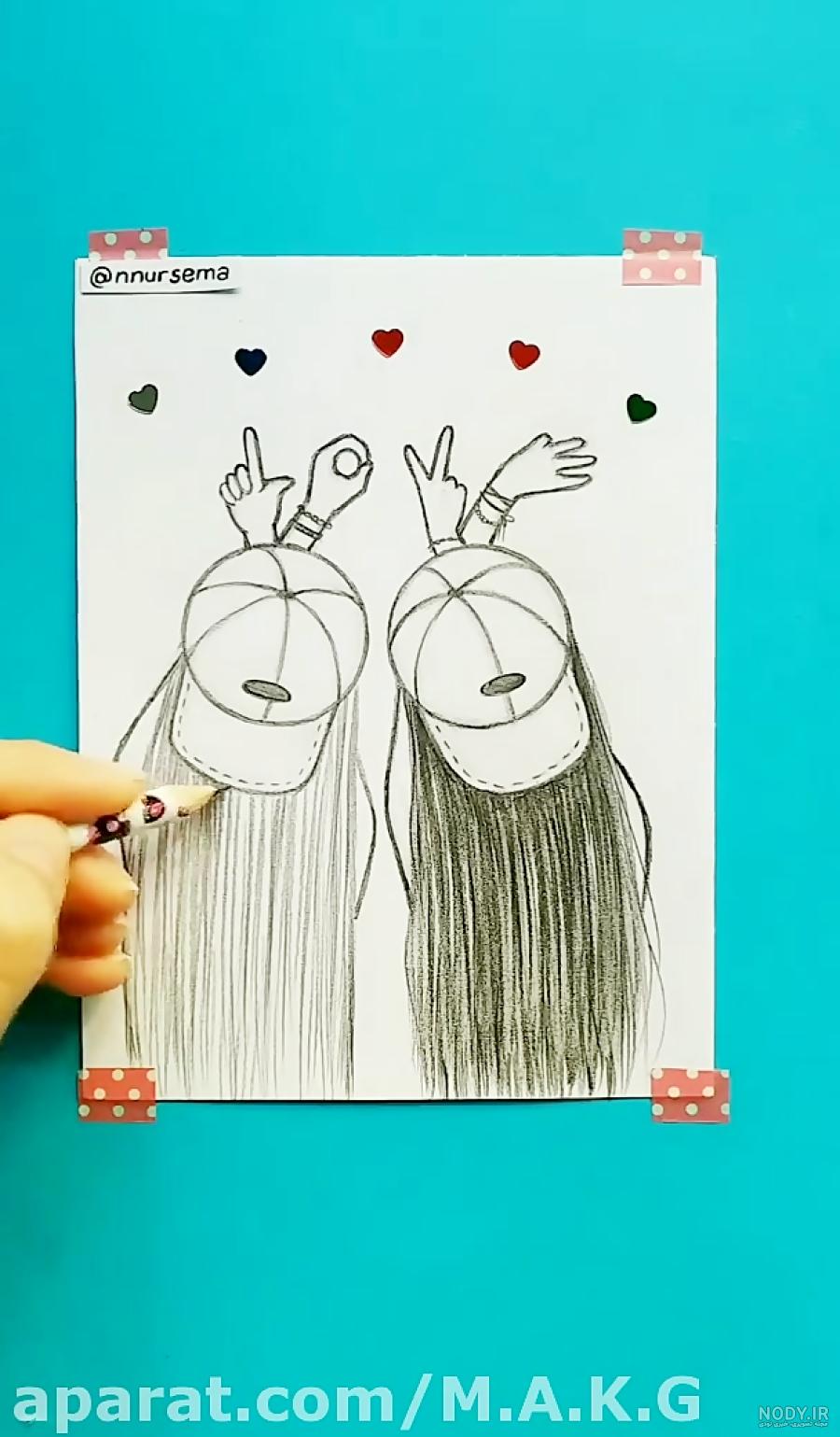 نقاشی روی صورت کودکان دخترانه ساده