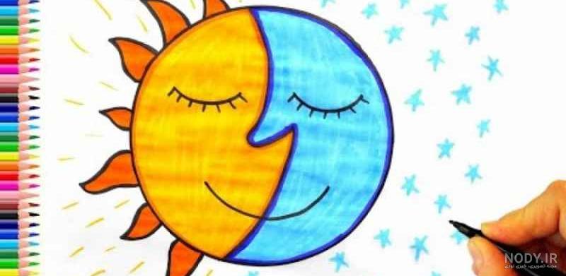 نقاشی های زیبا و آسان برای دفتر مشق