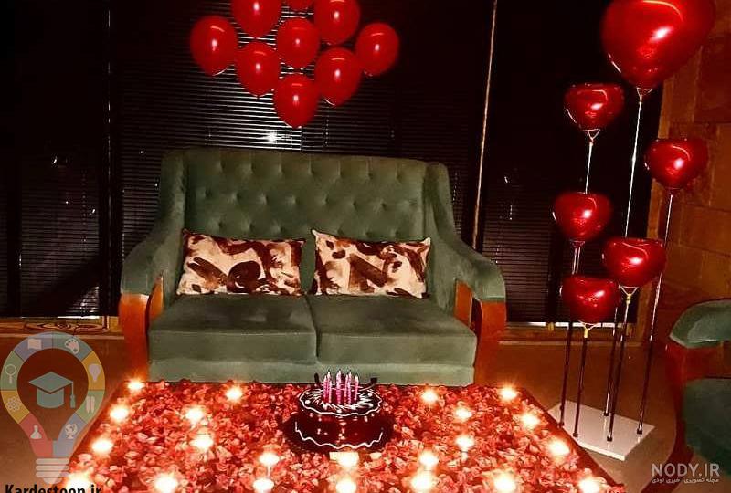 ژست عکس دونفره با کیک تولد - کامل (مولیزی)