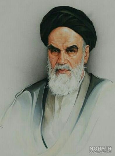 اولین پرتره‌ها چگونه از امام خمینی کشیده شد+ عکس