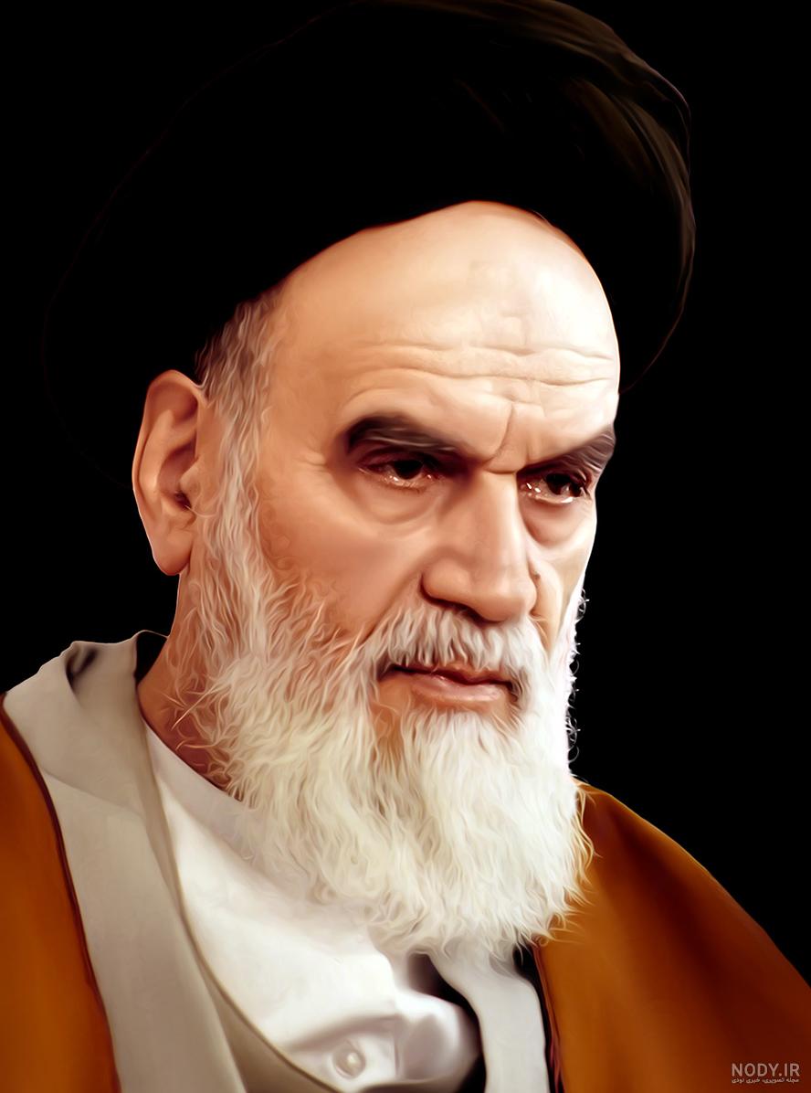 عکس امام خمینی ️ [ بهترین تصاویر ]
