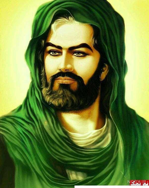 عکس نقاشی چهره واقعی امام رضا ️ [ بهترین تصاویر ]