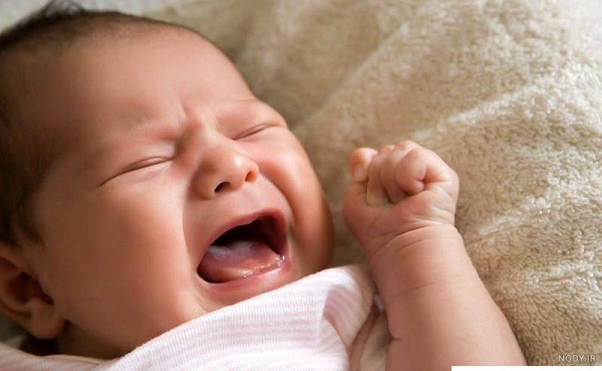 عکس نوزاد گریه ️ [ بهترین تصاویر ]