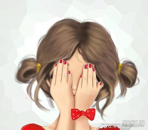 عکس پروفایل دخترونه فانتزی کارتونی بامزه - عکس نودی