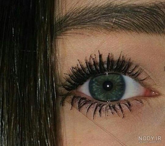 عکس پروفایل نگاه عاشقانه دختر چشم رنگی | پروفایل گرام