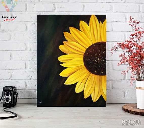 ۱۲ ایده برای آموزش نقاشی ساده روی بوم؛ دکوراسیون خانه‌تان را ...