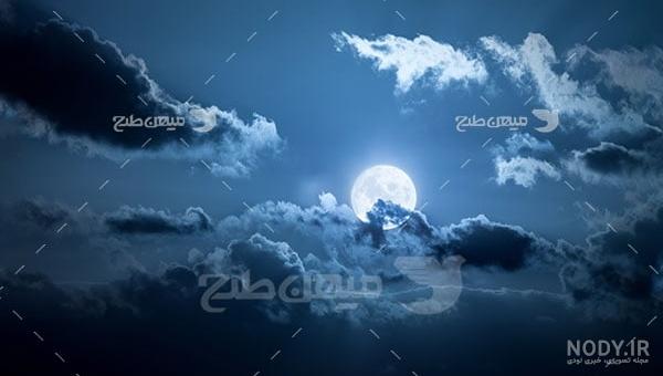 تصاویر زیبا از بالا رفتن تدریجی ماه در آسمان + تصاویر تصاویر زیبا از بالا رفتن تدریجی ماه در آسمان + تصاویر