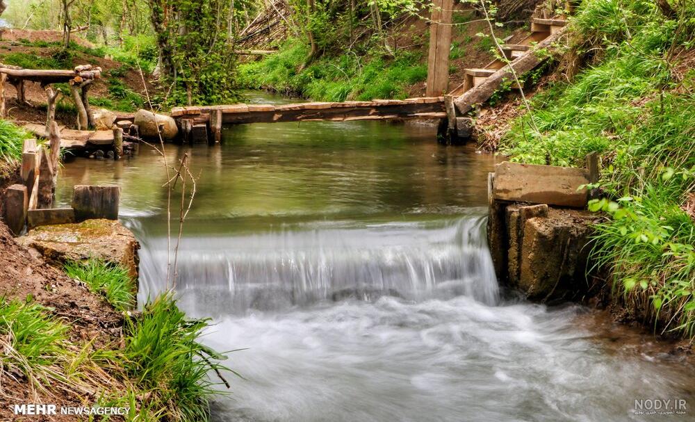 عکس آسیاب آبی
