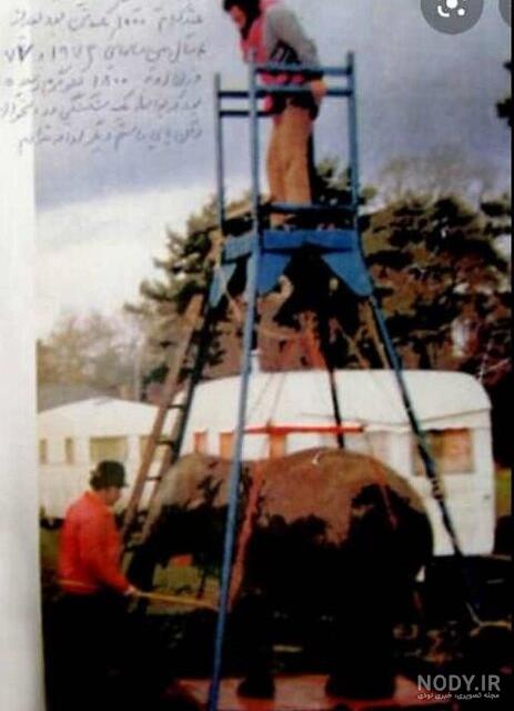 عکس از پهلوان خلیل عقاب عکس از پهلوان خلیل عقاب