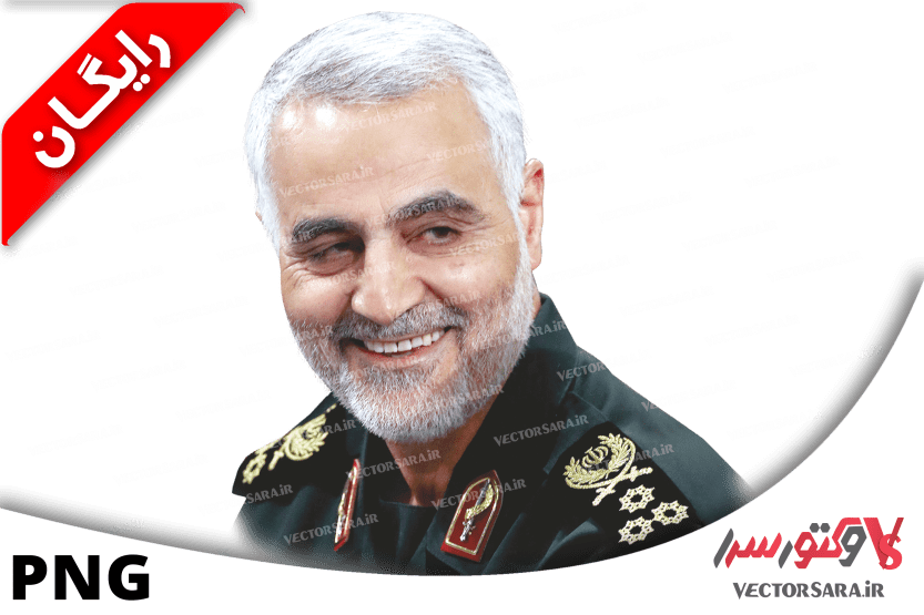 عکس شهید سلیمانی و رهبر