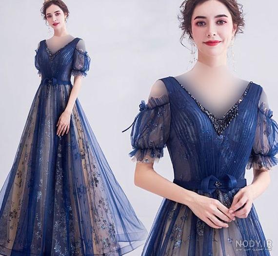 عکس لباس یقه باز