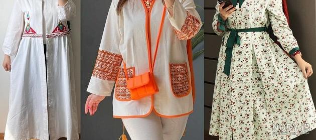 عکس مانتو طرح سنتی جدید