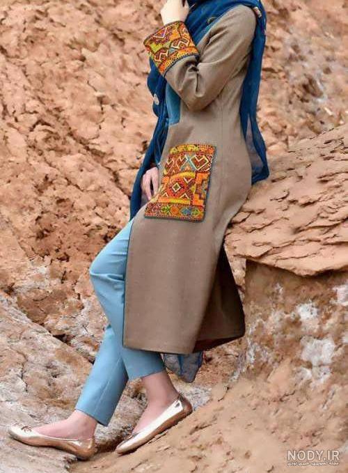 عکس مدل مانتو سنتی جدید
