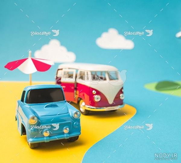 عکس مسافرت زمینی کنار ساحل