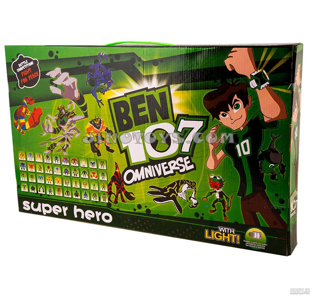 فیگور شخصیت های بن تن مدل Ben 10 Omniverse بسته 10 عددی فیگور شخصیت های بن تن مدل Ben 10 Omniverse بسته 10 عددی