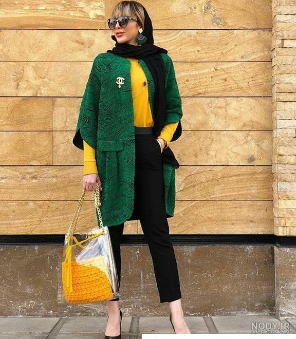 مدل مانتو جلو باز نخی :: گالری نسیم