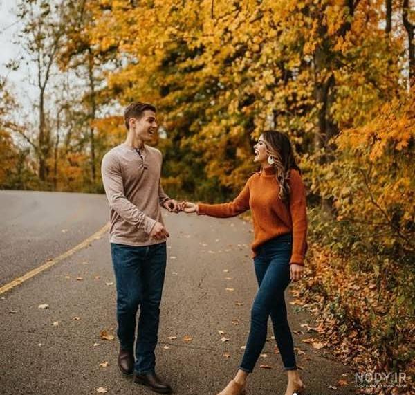 ژست عکس پاییزی عاشقانه با خلاقیت های جدید و متفاوت ژست عکس پاییزی عاشقانه با خلاقیت های جدید و متفاوت