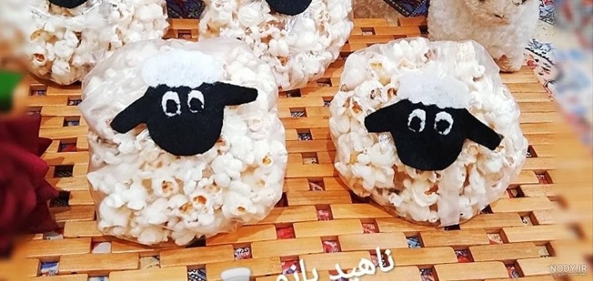 تزیین پفیلای شب یلدا ؛ 100 ایده تزیین پفیلا برای شب یلدا