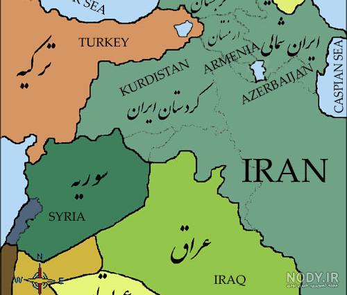 عکس نقشه ایران زمان هخامنشیان