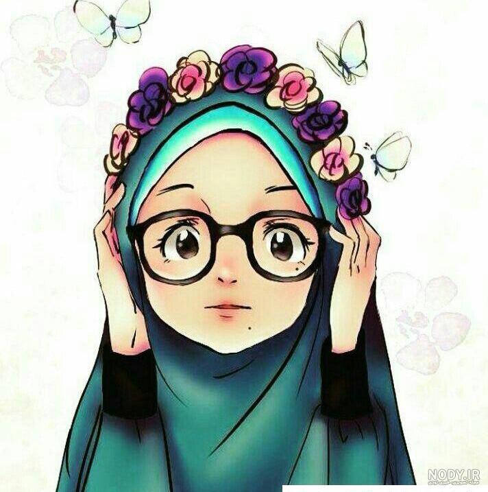 عکس پروفایل دخترانه فانتزی با حجاب