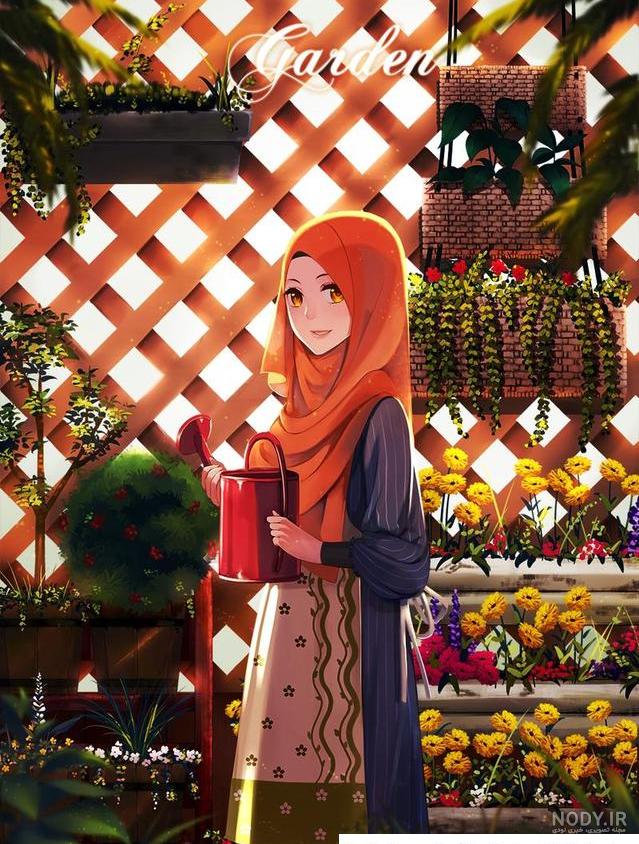 عکس پروفایل دخترانه فانتزی با حجاب