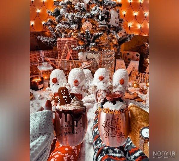 عکس کریسمس دخترانه برای پروفایل