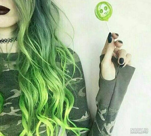 عکس کیوت دخترونه سبز