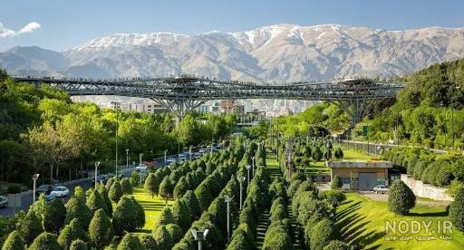 محله گاندی تهران - نقشه نشان