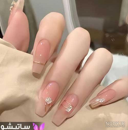 مدل ناخن دخترانه شیک برای عروسی مدل ناخن دخترانه شیک برای عروسی