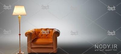 دانلود عکس دکور اتاق خواب با دیوار مشکی ,دانلود عکس چیدمان مبل چرم ,
