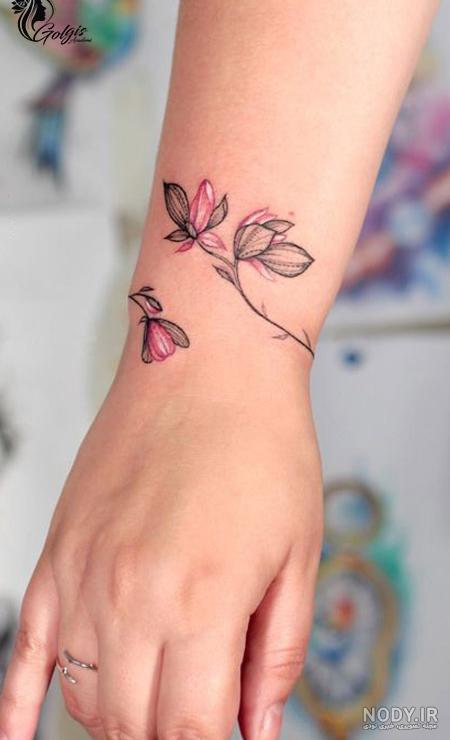 عکس تاتو ساده دخترانه روی دست عکس تاتو ساده دخترانه روی دست