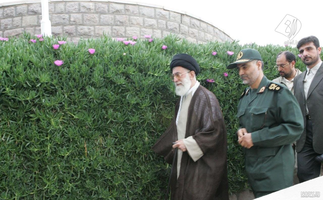 عکس رهبر و سلیمانی عکس رهبر و سلیمانی